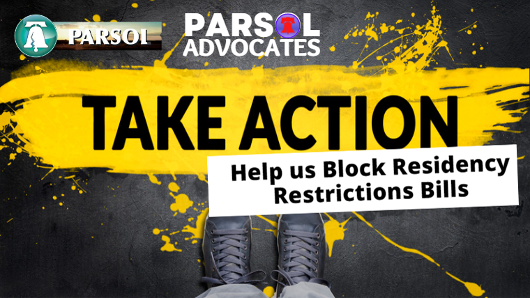 TAKE ACTION: Help Block Residency Restriction Bills (2023)