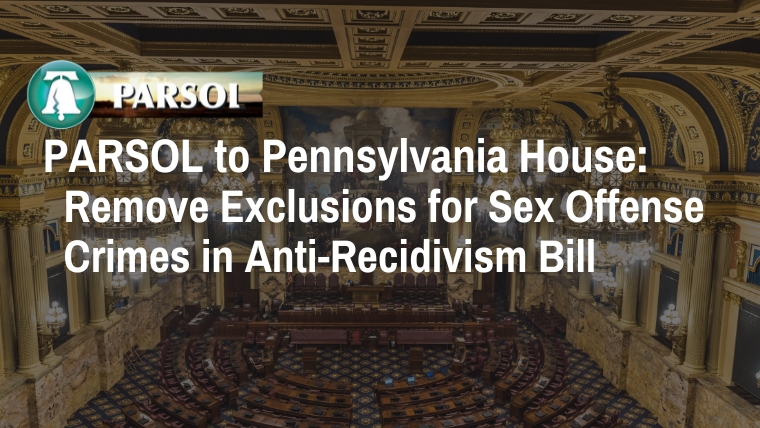 Pennsylvania House Judiciary Should Cut Exclusions from New Anti-Recidivism Act