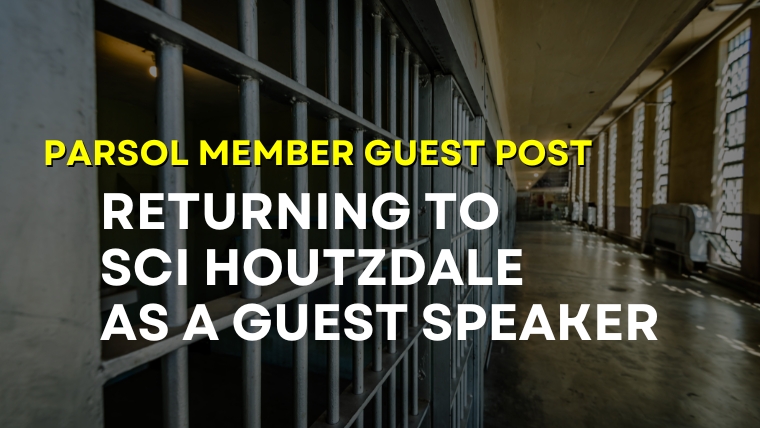 Making a Return to Prison, now as a Guest Speaker